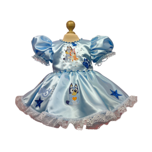 Blue Australian Puppy Dress