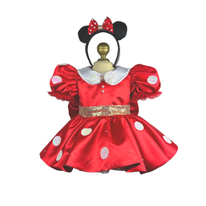 Red Polka Dot Party Dress