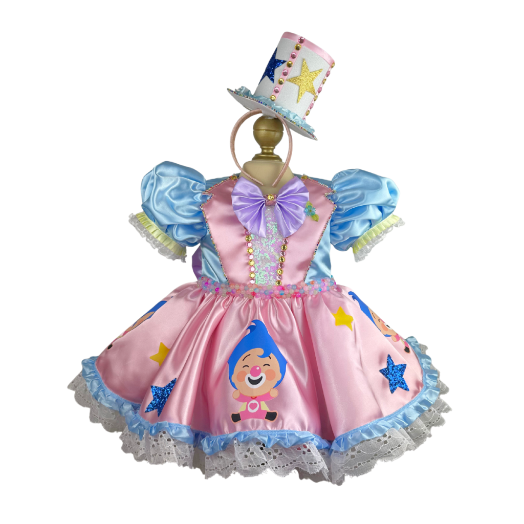 Circus Clown-Themed Dress